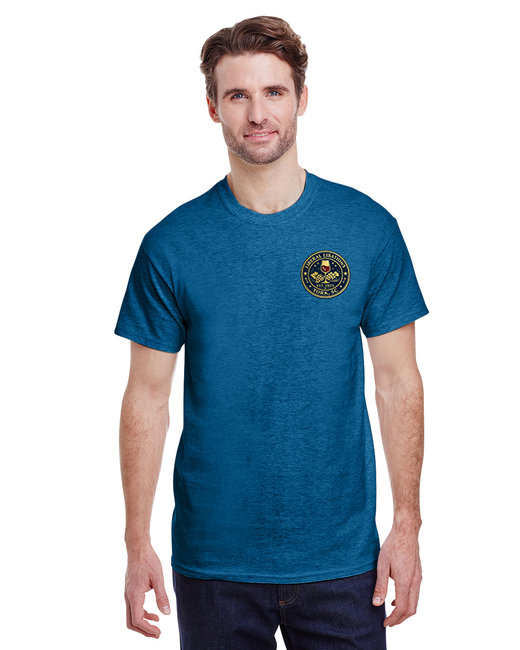Liberal Libations Heritage Logo T-Shirt – Antique Sapphire