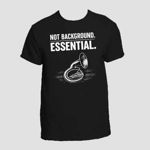 NOT BACKGROUND. ESSENTIAL.  For the ones who carry the sound.